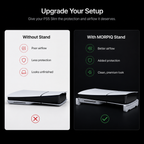 MORPIK Horizontal Stand for PS5 Slim Disc Edition